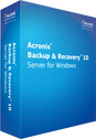 Acronis® Backup & Recovery™ 10 Server for Windows (сертифицированная версия)